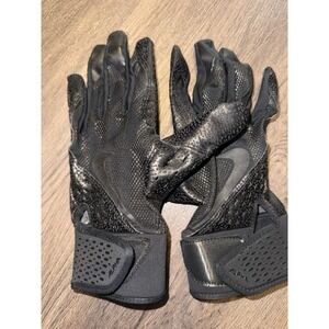 Nike Men's Baseball batting gloves Size Small  BLACK